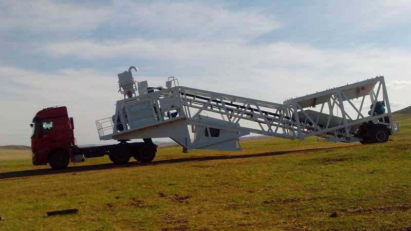 Mobile Concrete Plant